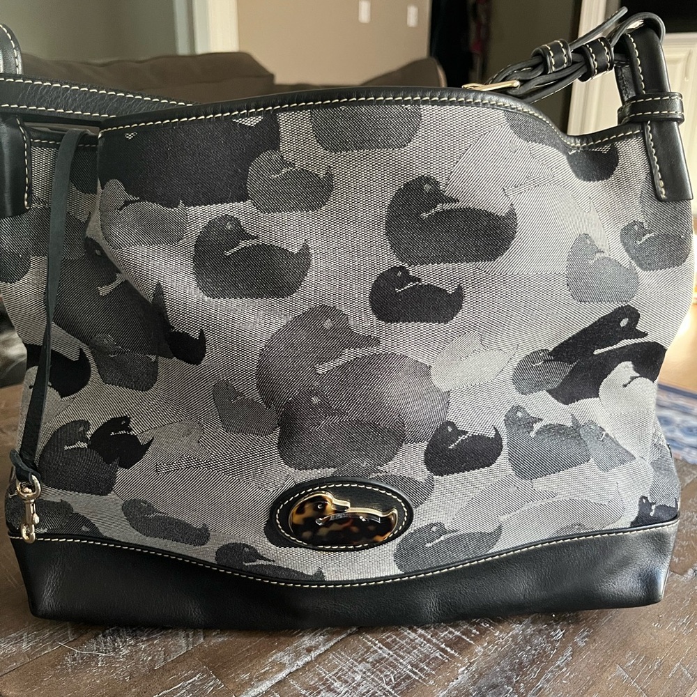 Stylish Black and Gray Women's Bag